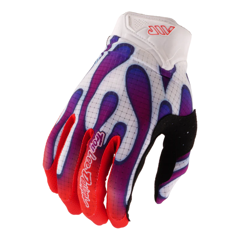 Troy Lee Designs Air MTB Glove - Youth - Overspray - White-Violet