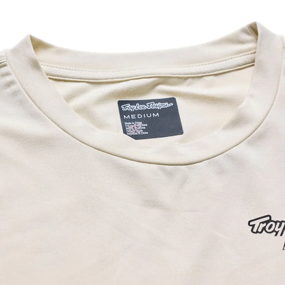 Troy Lee Designs Ruckus Long Sleeve Ride Tee - Art and Speed - Pumice