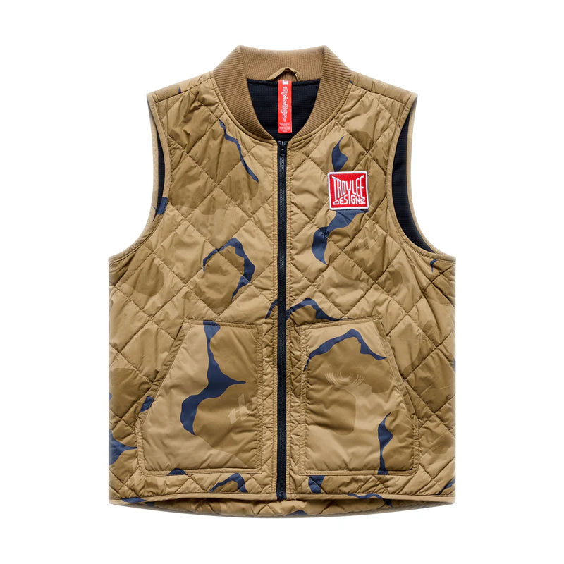 Troy Lee Designs Ruckus Ride Vest - Flow Camo - Sienna