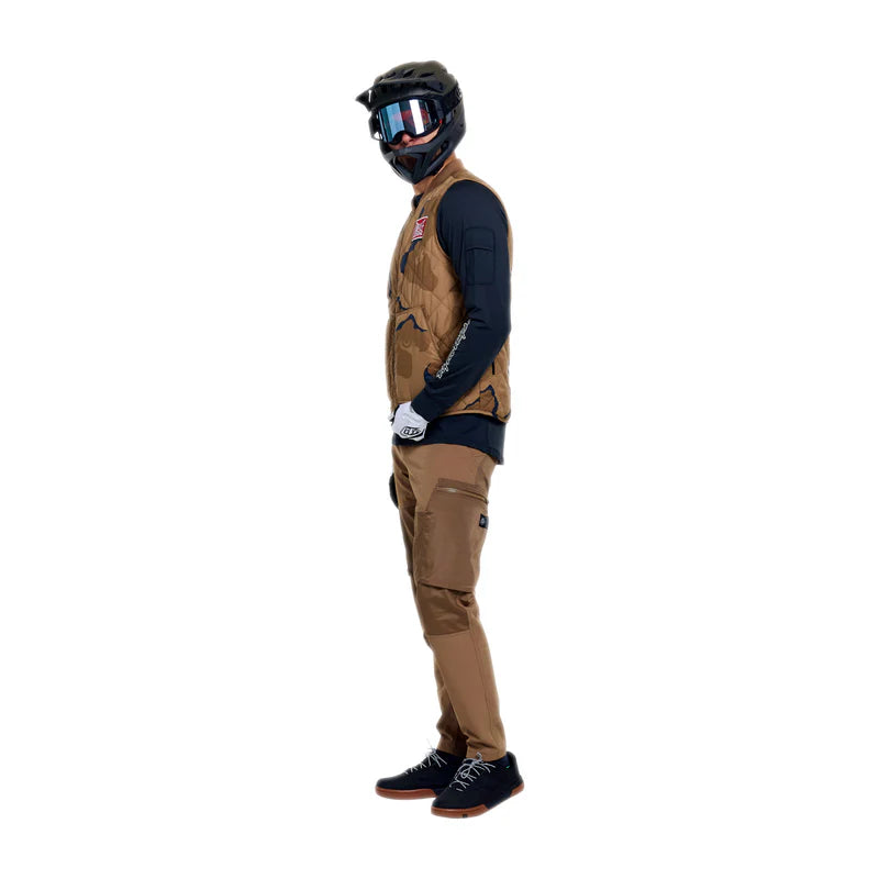 Troy Lee Designs Ruckus Ride Vest - Flow Camo - Sienna