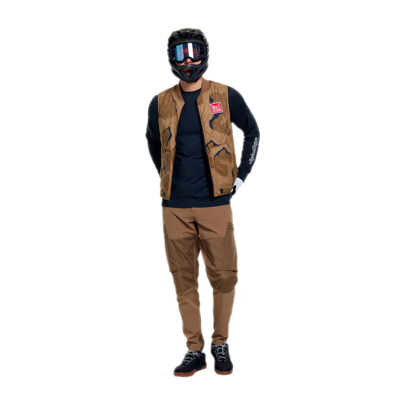 Troy Lee Designs Ruckus Ride Vest - Flow Camo - Sienna