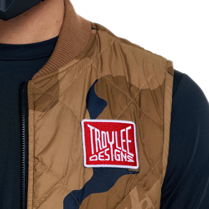 Troy Lee Designs Ruckus Ride Vest - Flow Camo - Sienna