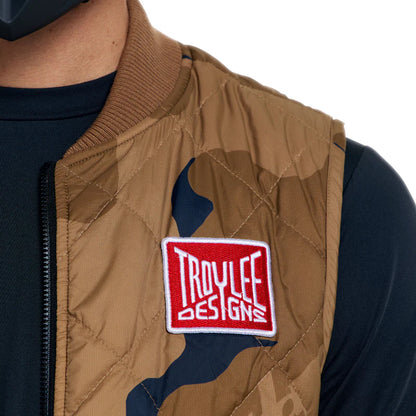 Troy Lee Designs Ruckus Ride Vest - Flow Camo - Sienna