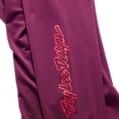 Troy Lee Designs Ruckus Long Sleeve Ride Tee - Lockdown - Sangria