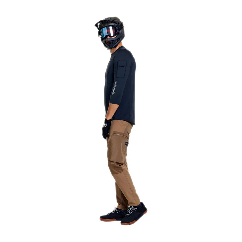 Troy Lee Designs Ruckus 3/4 Sleeve Ride Tee - Carbon