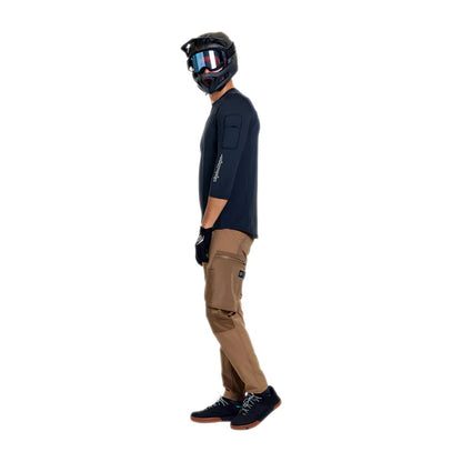Troy Lee Designs Ruckus 3/4 Sleeve Ride Tee - Carbon