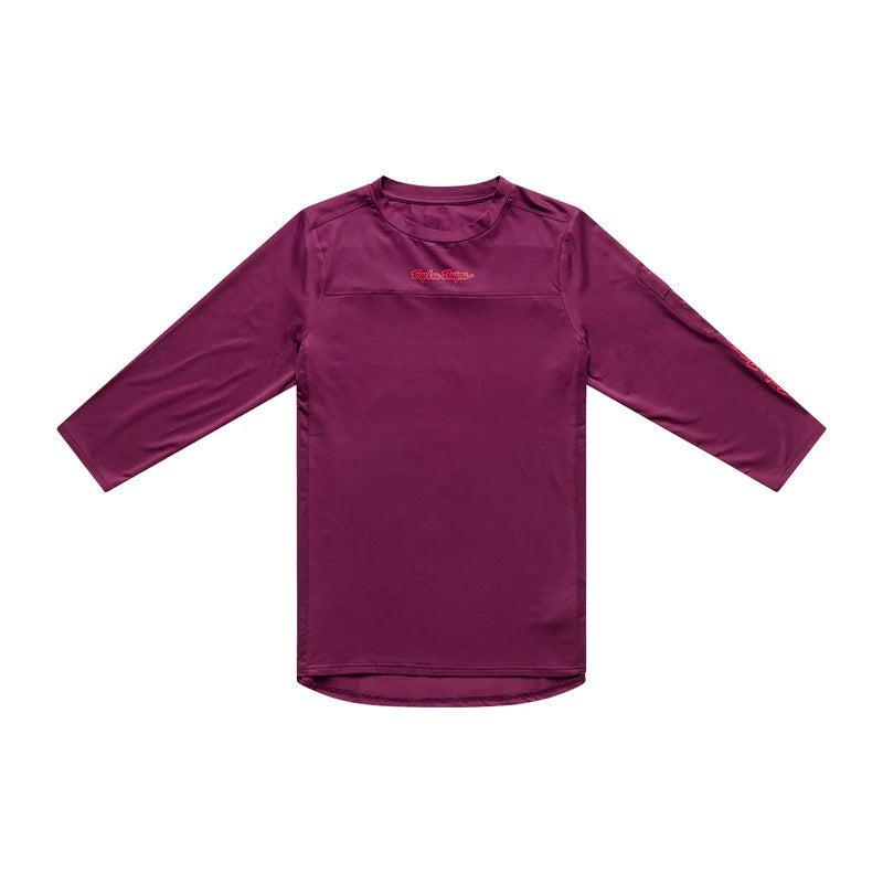 Troy Lee Designs Ruckus 3/4 Sleeve Ride Tee - Sangria