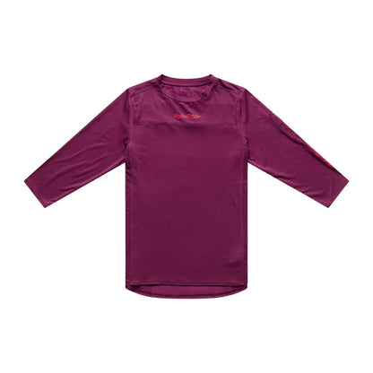 Troy Lee Designs Ruckus 3/4 Sleeve Ride Tee - Sangria