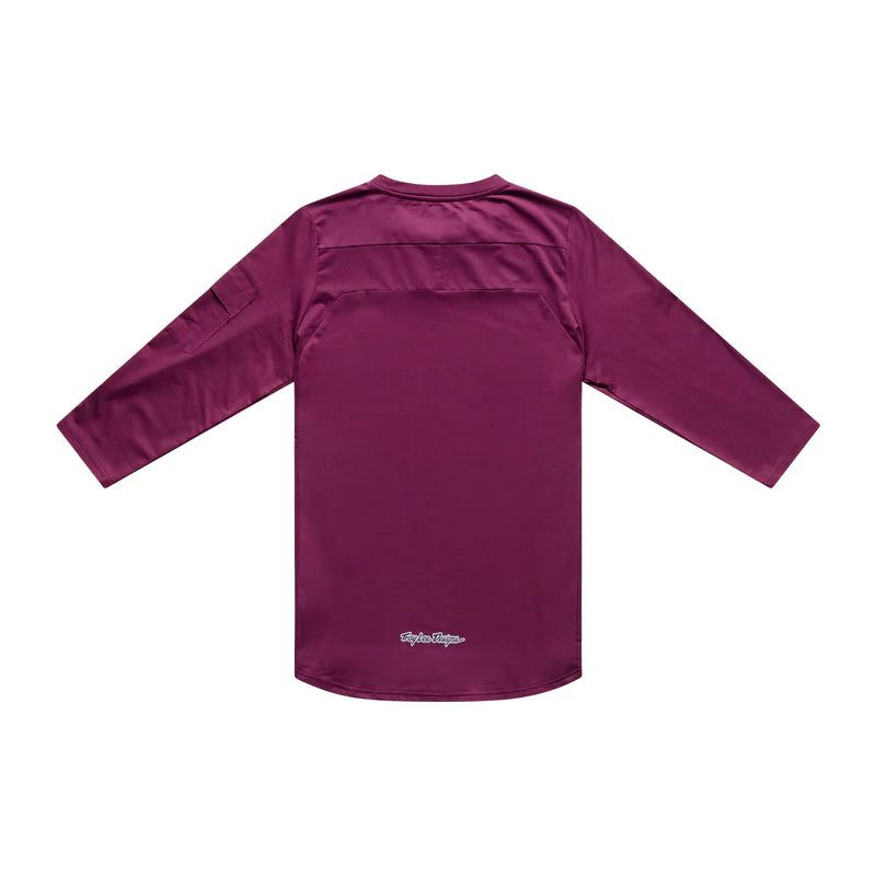 Troy Lee Designs Ruckus 3/4 Sleeve Ride Tee - Sangria