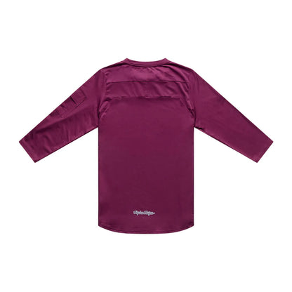 Troy Lee Designs Ruckus 3/4 Sleeve Ride Tee - Sangria