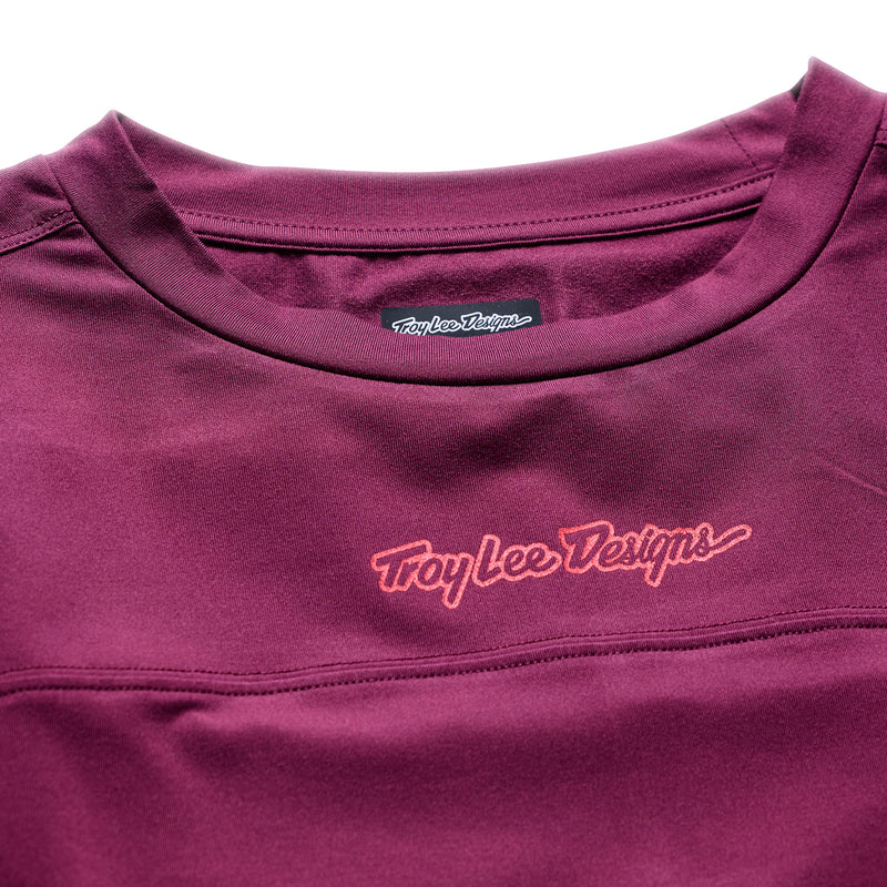 Troy Lee Designs Ruckus 3/4 Sleeve Ride Tee - Sangria