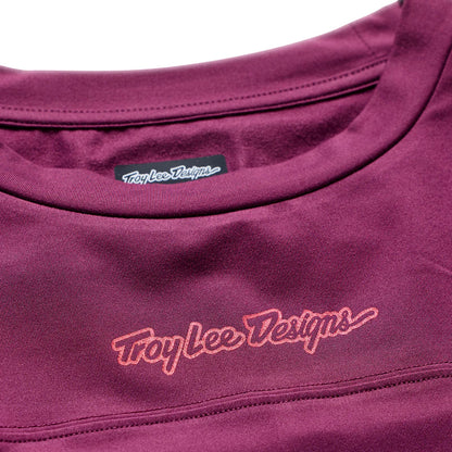 Troy Lee Designs Ruckus 3/4 Sleeve Ride Tee - Sangria