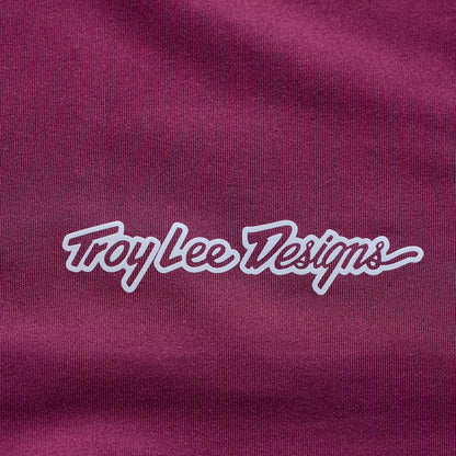 Troy Lee Designs Ruckus 3/4 Sleeve Ride Tee - Sangria