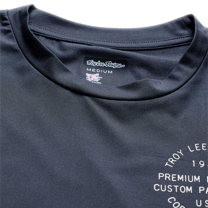 Troy Lee Designs Ruckus Long Sleeve Ride Tee - Pressed - Carbon