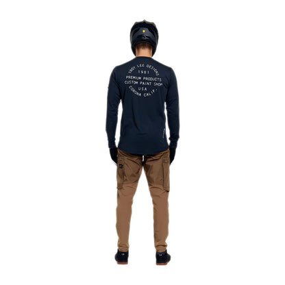 Troy Lee Designs Ruckus Long Sleeve Ride Tee - Pressed - Carbon