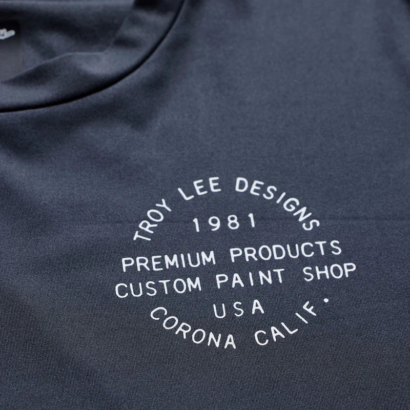Troy Lee Designs Ruckus Long Sleeve Ride Tee - Pressed - Carbon