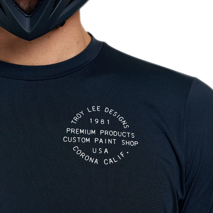 Troy Lee Designs Ruckus Long Sleeve Ride Tee - Pressed - Carbon