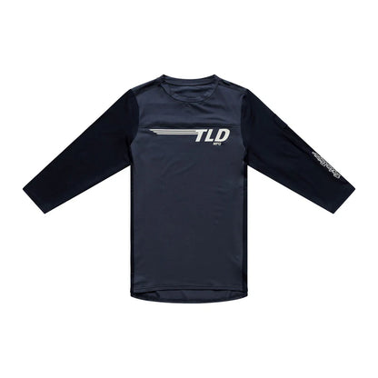Troy Lee Designs Ruckus 3/4 Sleeve Ride Tee - Wings - Carbon