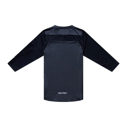 Troy Lee Designs Ruckus 3/4 Sleeve Ride Tee - Wings - Carbon
