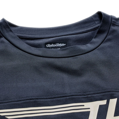Troy Lee Designs Ruckus 3/4 Sleeve Ride Tee - Wings - Carbon