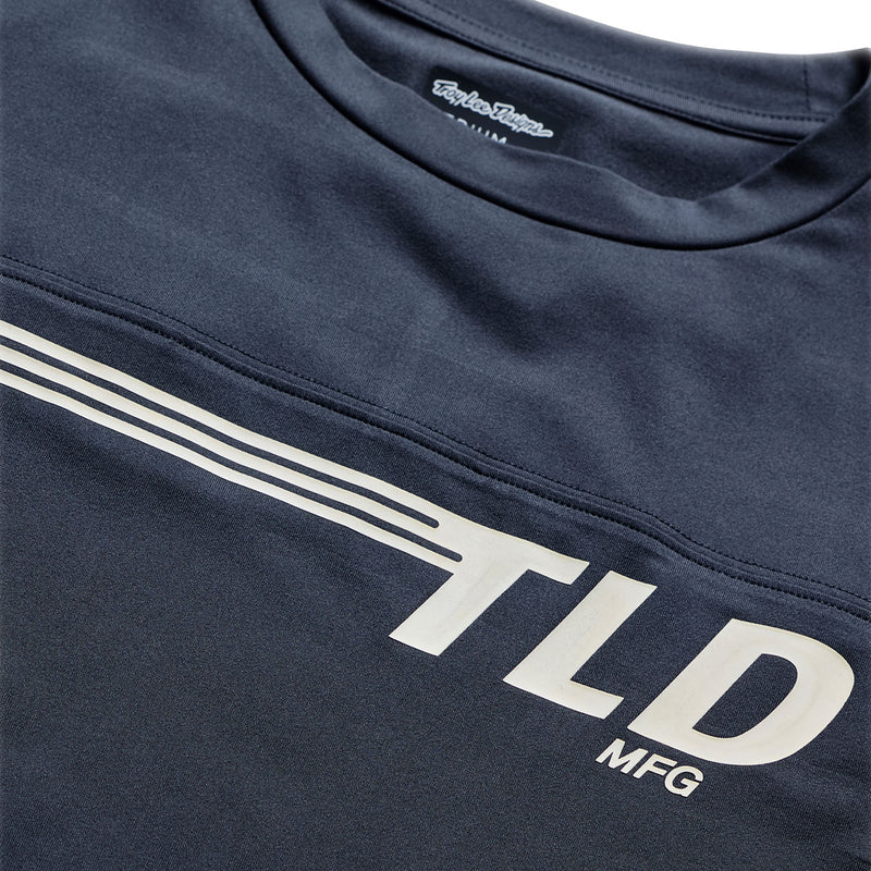 Troy Lee Designs Ruckus 3/4 Sleeve Ride Tee - Wings - Carbon