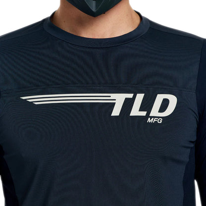 Troy Lee Designs Ruckus 3/4 Sleeve Ride Tee - Wings - Carbon