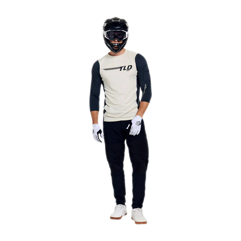 Troy Lee Designs Ruckus 3/4 Sleeve Ride Tee - Wings - Pumice