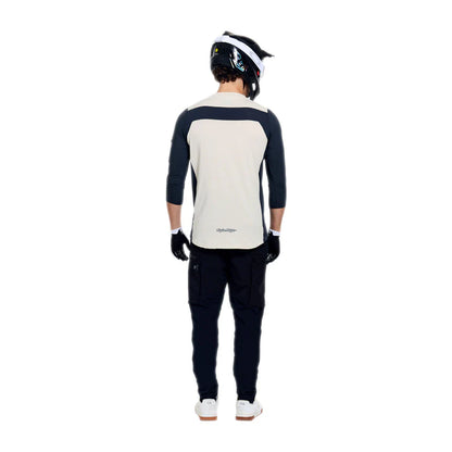 Troy Lee Designs Ruckus 3/4 Sleeve Ride Tee - Wings - Pumice