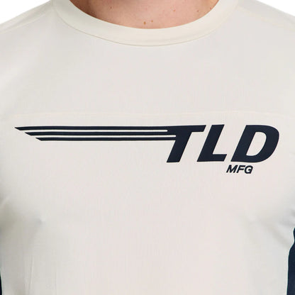 Troy Lee Designs Ruckus 3/4 Sleeve Ride Tee - Wings - Pumice