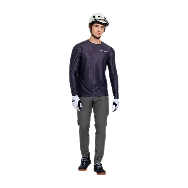Troy Lee Designs Skyline Pro Air Long Sleeve MTB Jersey - Carbon