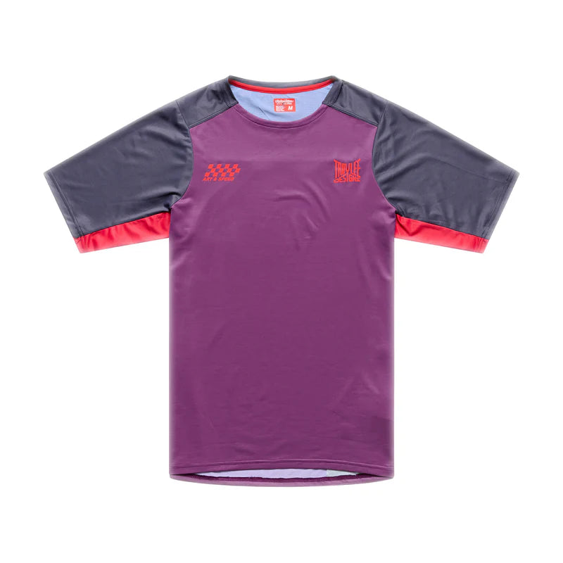 Troy Lee Designs Skyline Pro Short Sleeve MTB Jersey - Fangs - Sangria