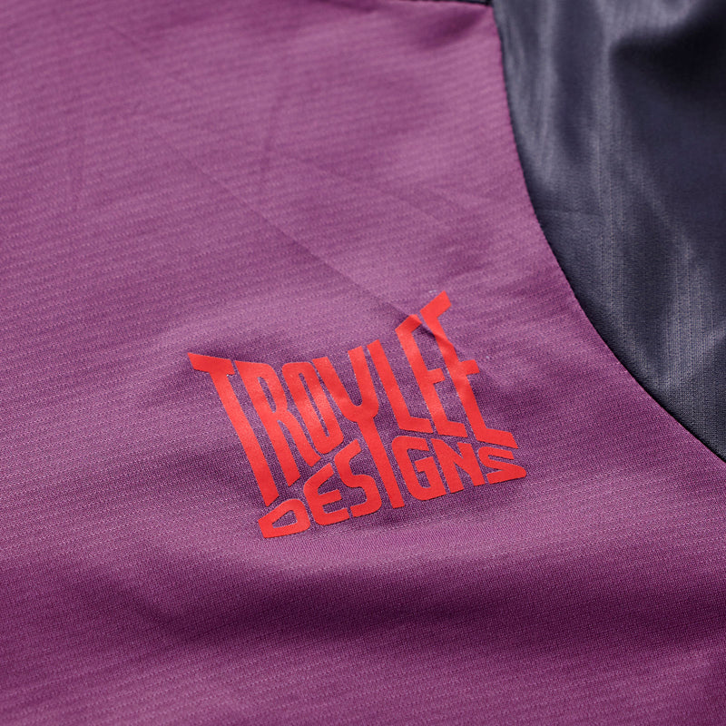 Troy Lee Designs Skyline Pro Short Sleeve MTB Jersey - Fangs - Sangria