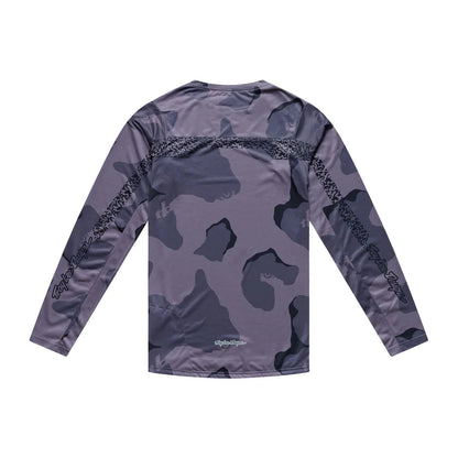 Troy Lee Designs Skyline Pro Long Sleeve MTB Jersey - Flow Camo - Carbon