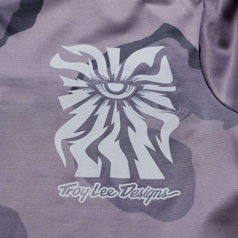 Troy Lee Designs Skyline Pro Long Sleeve MTB Jersey - Flow Camo - Carbon