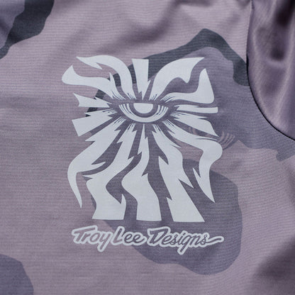 Troy Lee Designs Skyline Pro Long Sleeve MTB Jersey - Flow Camo - Carbon