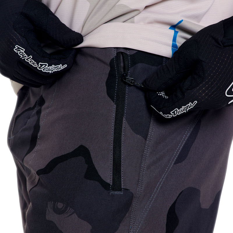 Troy Lee Designs Skyline Pro MTB Short - x Bn3th Liner - Flow Camo - Carbon