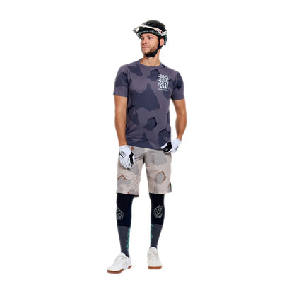 Troy Lee Designs Skyline Pro Short Sleeve MTB Jersey - Flow Camo - Carbon