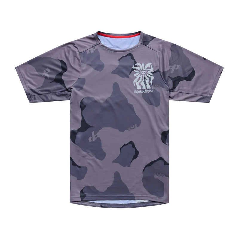 Troy Lee Designs Skyline Pro Short Sleeve MTB Jersey - Flow Camo - Carbon