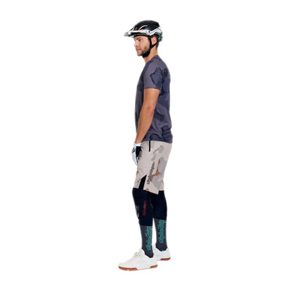 Troy Lee Designs Skyline Pro Short Sleeve MTB Jersey - Flow Camo - Carbon