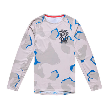 Troy Lee Designs Skyline Pro Long Sleeve MTB Jersey - Flow Camo - Pumice