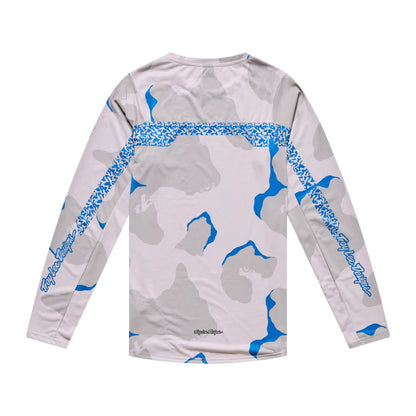 Troy Lee Designs Skyline Pro Long Sleeve MTB Jersey - Flow Camo - Pumice