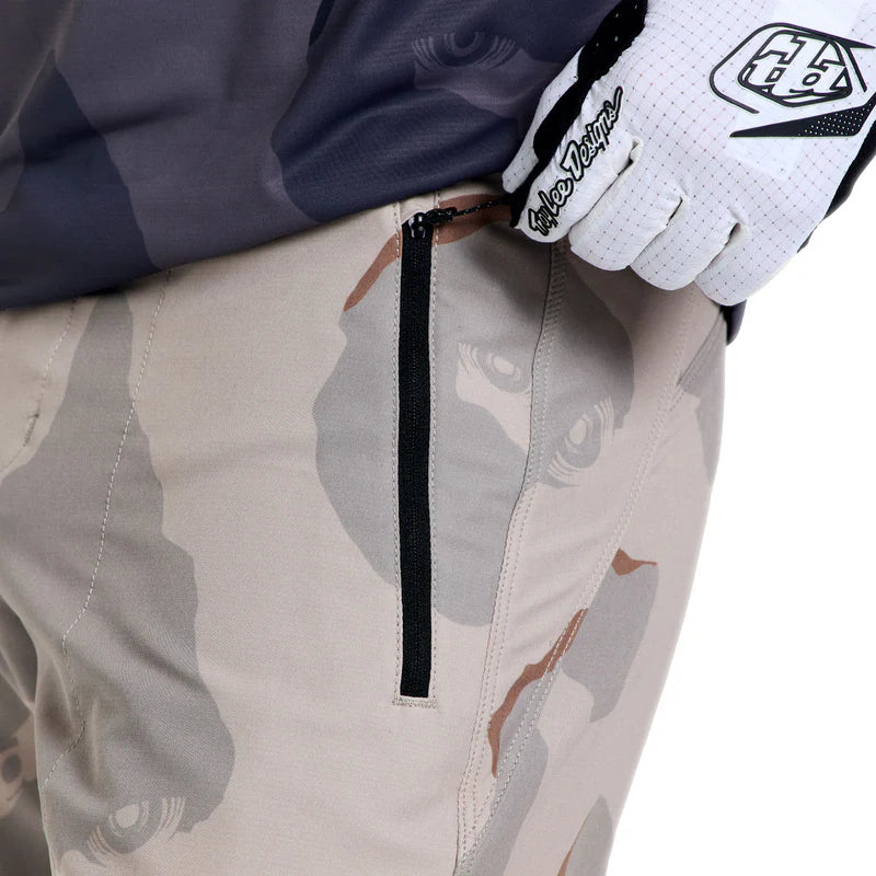 Troy Lee Designs Skyline Pro MTB Short - x Bn3th Liner - Flow Camo - Pumice