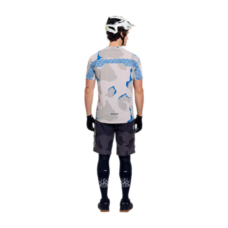Troy Lee Designs Skyline Pro Short Sleeve MTB Jersey - Flow Camo - Pumice