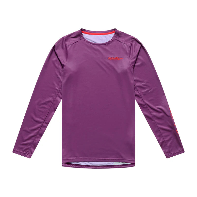 Troy Lee Designs Skyline Pro Long Sleeve MTB Jersey - Sangria