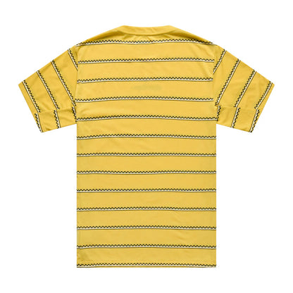 Troy Lee Designs Skyline Short Sleeve Ride Tee - Checked Out - Butter