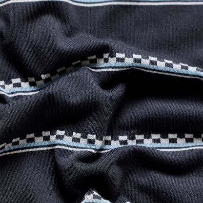 Troy Lee Designs Skyline Short Sleeve Ride Tee - Checked Out - Carbon