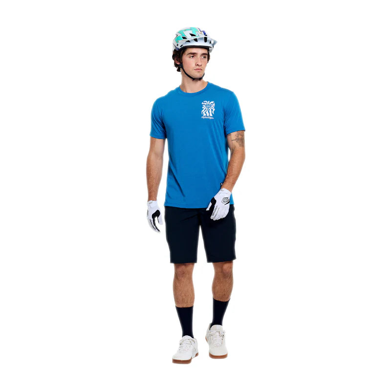 Troy Lee Designs Skyline Short Sleeve Ride Tee - One Eye - Aero Blue