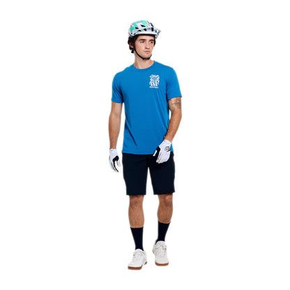 Troy Lee Designs Skyline Short Sleeve Ride Tee - One Eye - Aero Blue