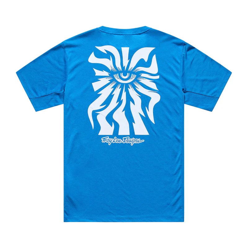 Troy Lee Designs Skyline Short Sleeve Ride Tee - One Eye - Aero Blue
