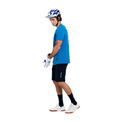 Troy Lee Designs Skyline Short Sleeve Ride Tee - One Eye - Aero Blue